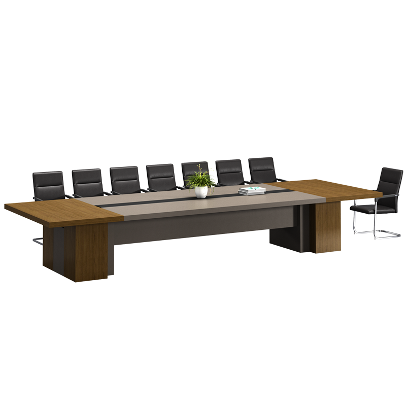 黎明 办公家具会议桌长条桌3.8米职员洽谈桌培训桌14人办公桌3800*1400*750