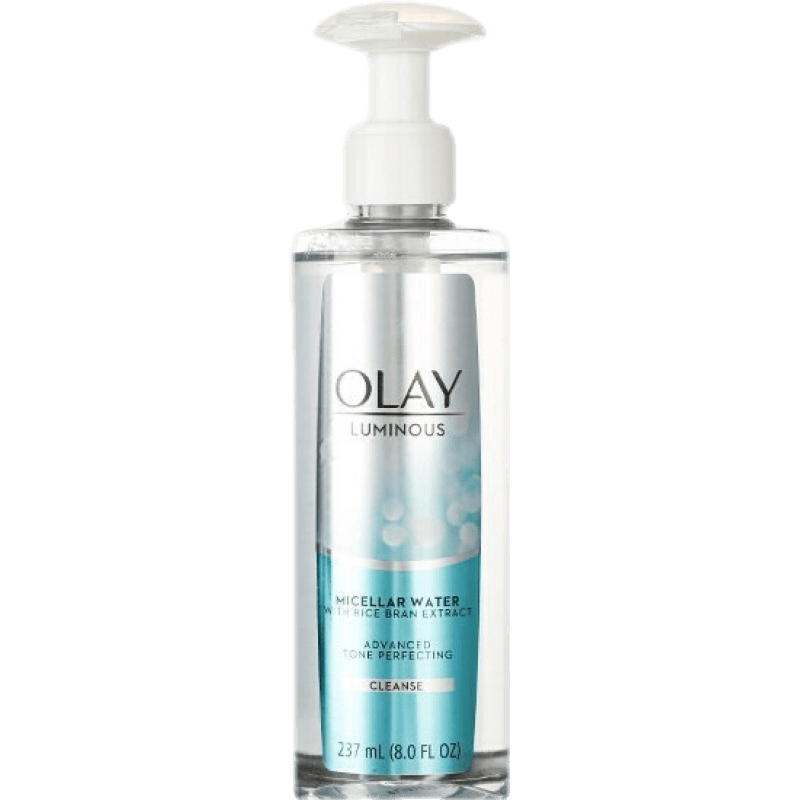 Olay玉兰油按压式卸妆水脸部清洁眼唇脸三合一温和无刺激237ml 红色