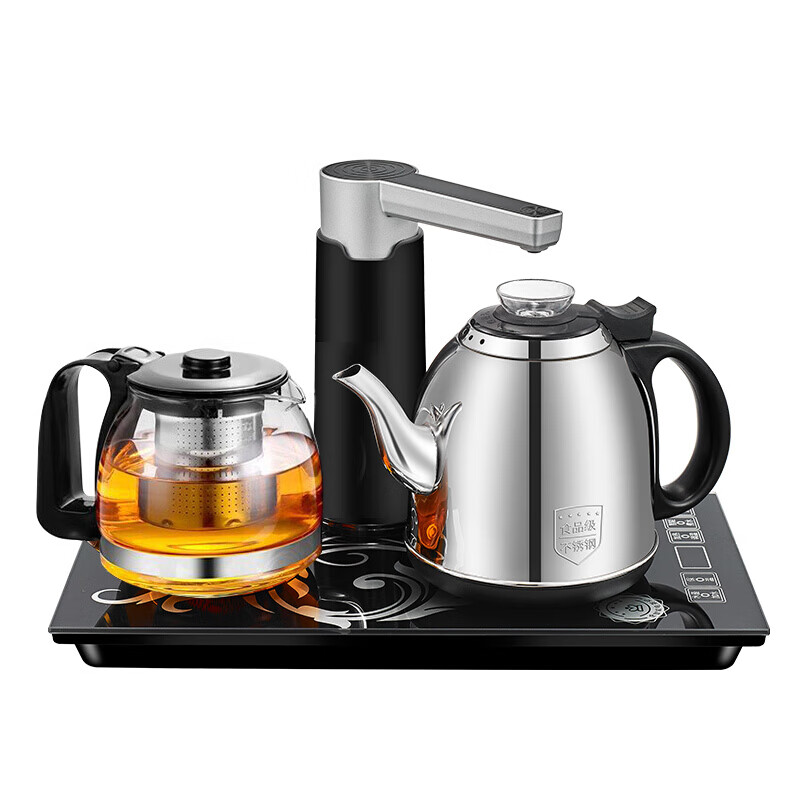 电磁炉茶具全自动上水壶电热烧水壶抽水茶台一体家用泡茶具器电磁炉