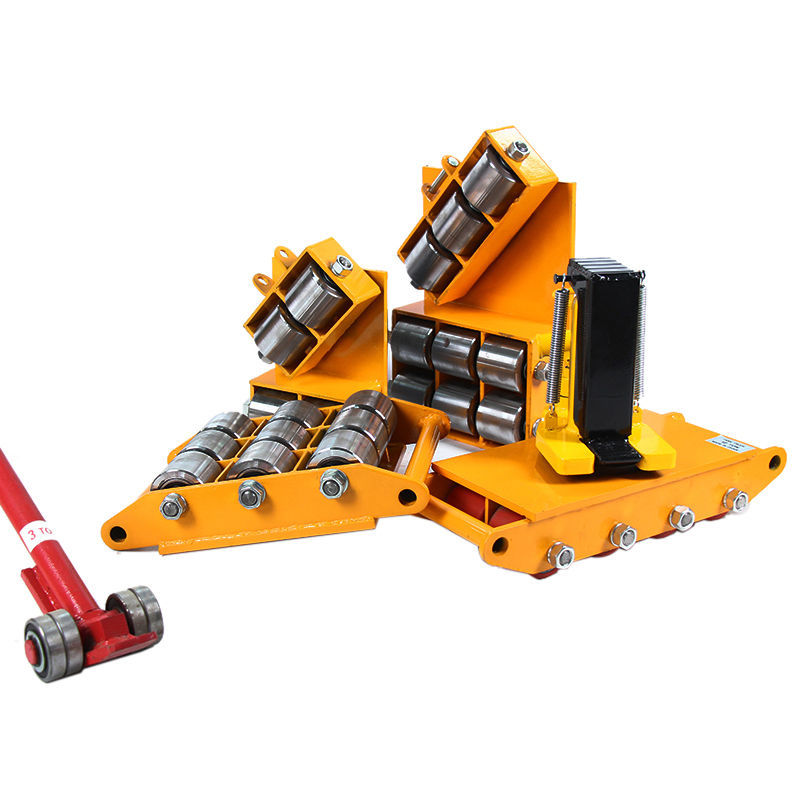 搬运坦克车重物移位器重型设备钢轮万向地牛小坦克轮搬运车地坦克