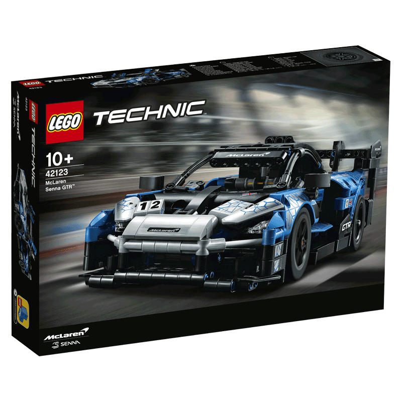 乐高(LEGO)积木 机械系列 42123 迈凯伦塞纳GTR 10岁+ 儿童玩具 赛车跑车模型 男孩女孩成人六一儿童节礼物 349元