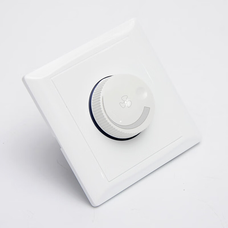 沃嘉86型无级调速开关吊扇排气扇电风扇抽风机调速器变速开关面板暗装