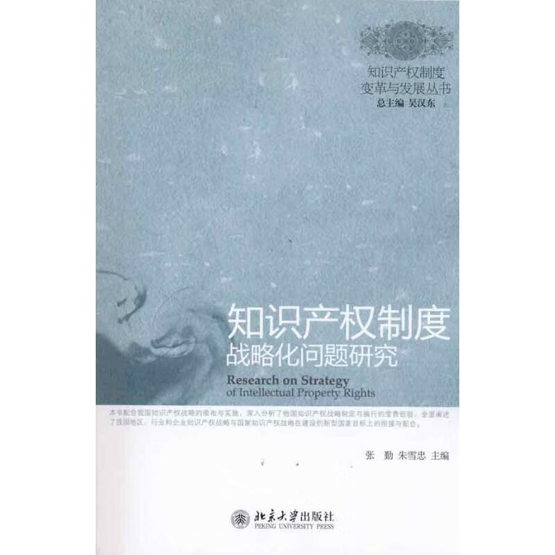 知识产权制度战略化问题研究