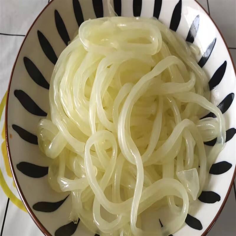 腾达(teng da)徐州邳州睢宁特产炒拉皮烫好水粉皮300克6袋江浙沪皖