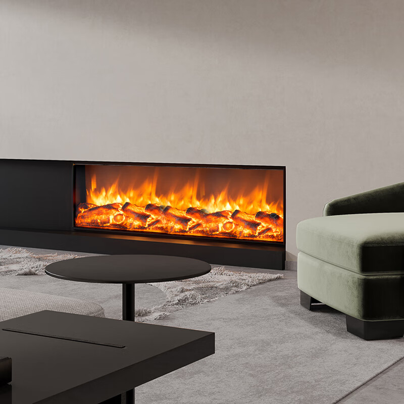 电子壁炉假火 电壁炉电视背景墙 别墅嵌入式仿真假火焰炉芯家用l 尺寸