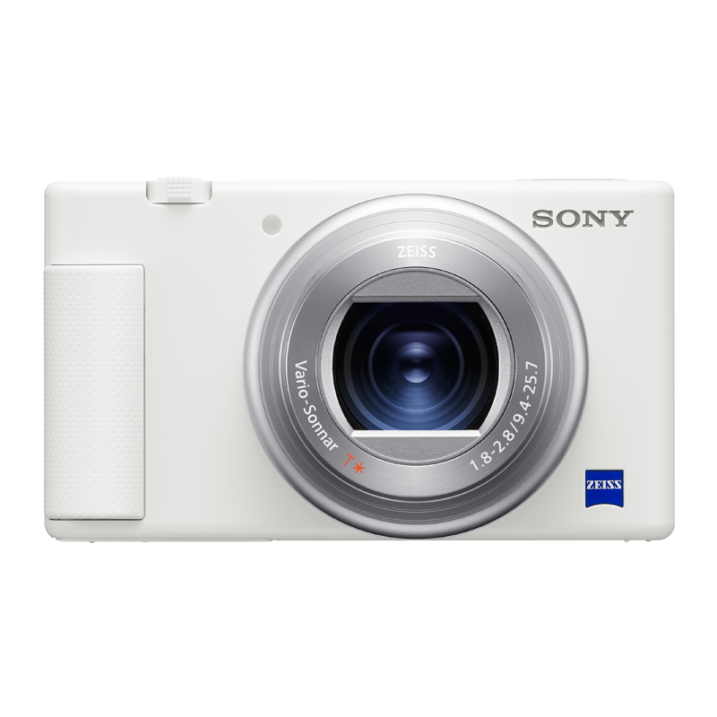 索尼（SONY）ZV-1 Vlog数码相机 白色（ZV1） 4K视频/美肤拍摄/强悍对焦 Vloger必备