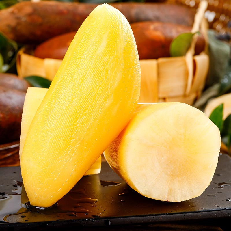 绿相忆云南雪莲果 新鲜当季低糖水果现挖生鲜黄心大果整箱现发 净重 5斤 普通包装-推荐