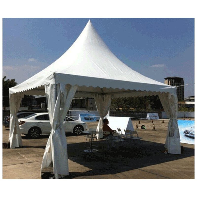 宸芃 户外欧式尖顶帐篷展会展销车展活动帐篷定做大型婚礼婚庆篷房5米