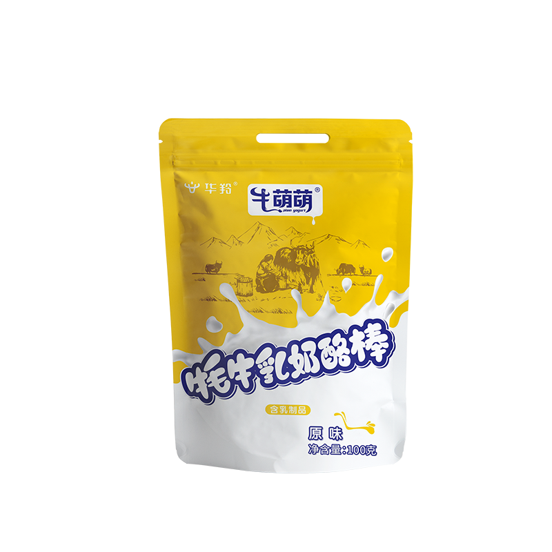 牛萌萌牦牛乳奶酪棒兒童乳酪學(xué)生零食營養(yǎng)豐富6歲以上 獨(dú)立包裝 100g*1袋 （原味）