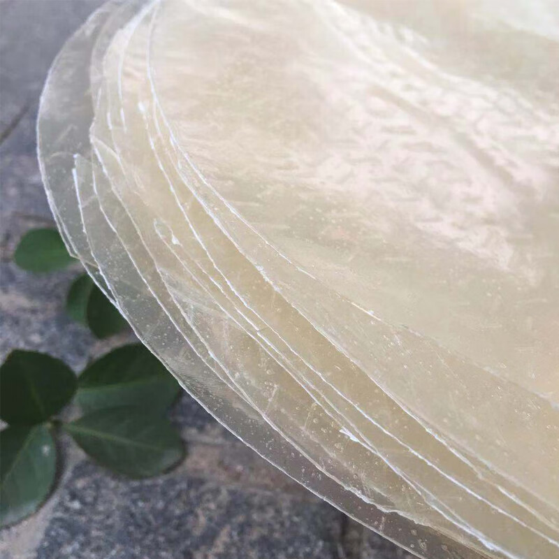 味巴哥(weibage)山东菏泽特产绿豆粉皮400gx4袋手工绿豆粉皮干货干