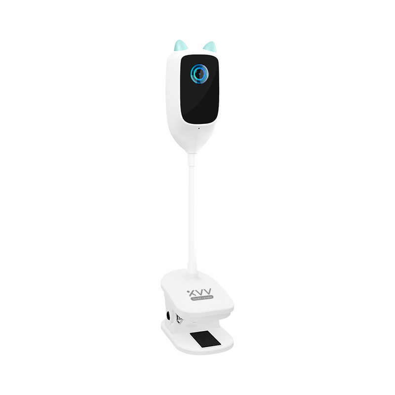 xiaovv智能婴儿监视器2K 宝宝监控看护器智能AI儿童监视远程看护机哭声检测宝宝摄像头 支持米家APP控制