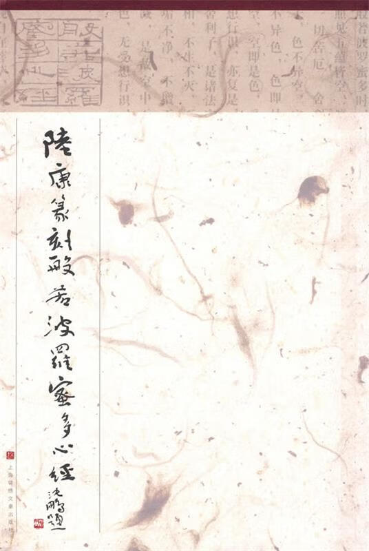 陆康篆刻般若波罗蜜多心经 陆康 篆刻 上海画报出版社