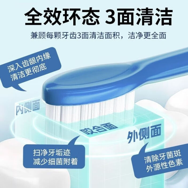 雷治(Dr.RAY)名侦探柯南药丸系列 电动牙刷 成人牙刷软毛刷头节日送礼套装 刷头2支【红色 不含电动牙刷】 2支