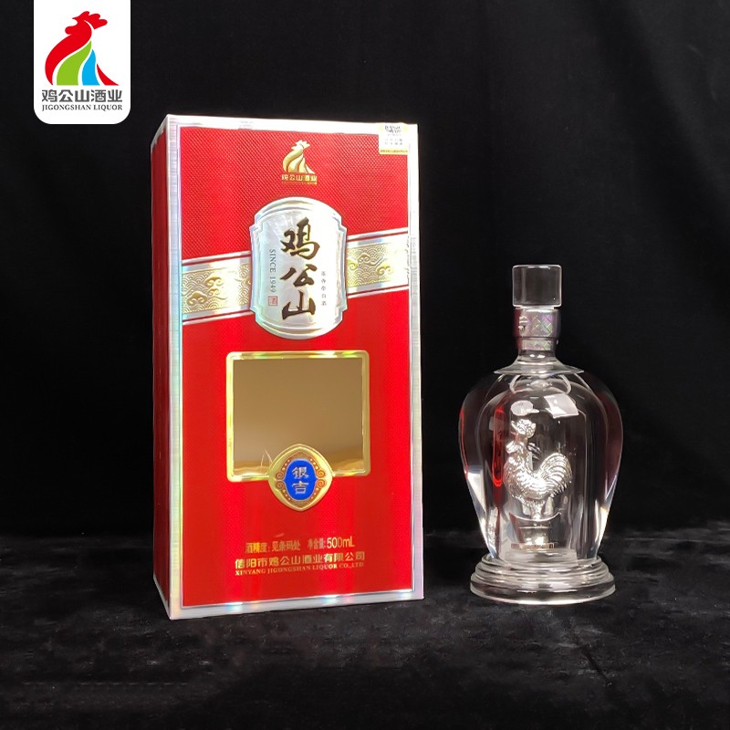鸡公山(jigongshan)河南鸡公山52度银吉白酒浓香型高度年份酒高档礼盒