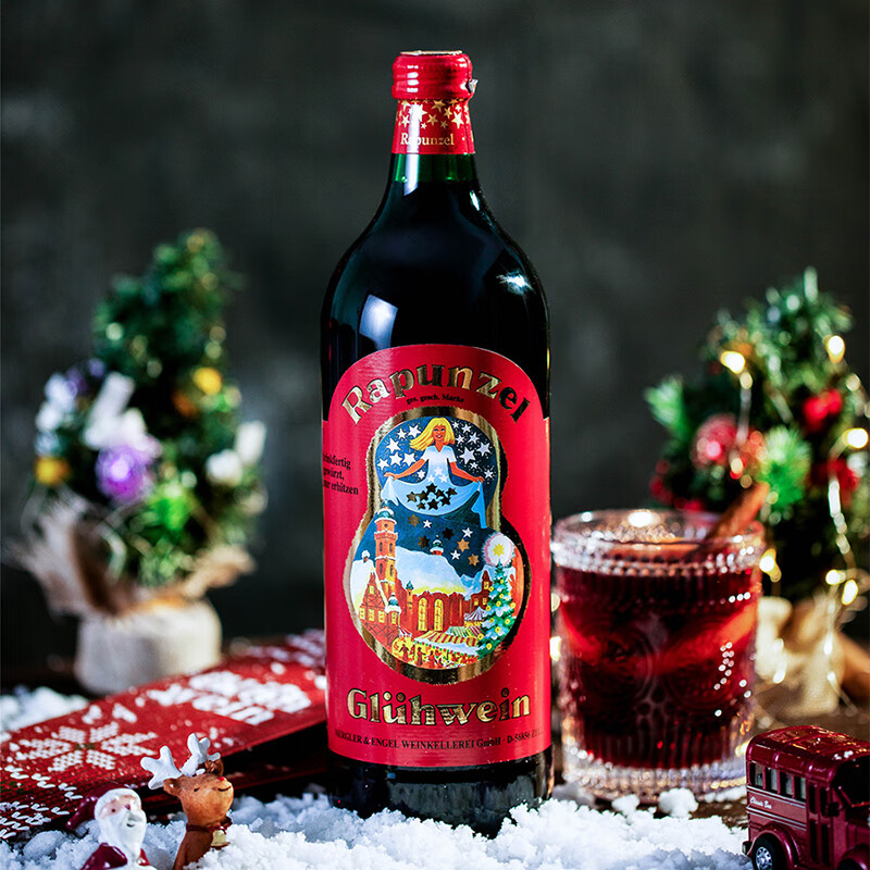 长发公主德国圣诞热红酒 原瓶进口长发公主热红酒 甜红葡萄酒暖冬煮