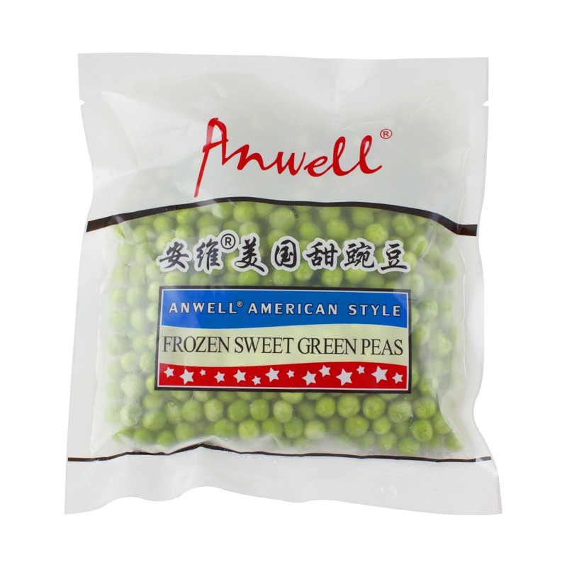 安维（Anwell）美国小豌豆 300g/袋 冷冻蔬菜 甜青豆 豌豆粒 方便菜 生鲜 速冻食品 半成品菜