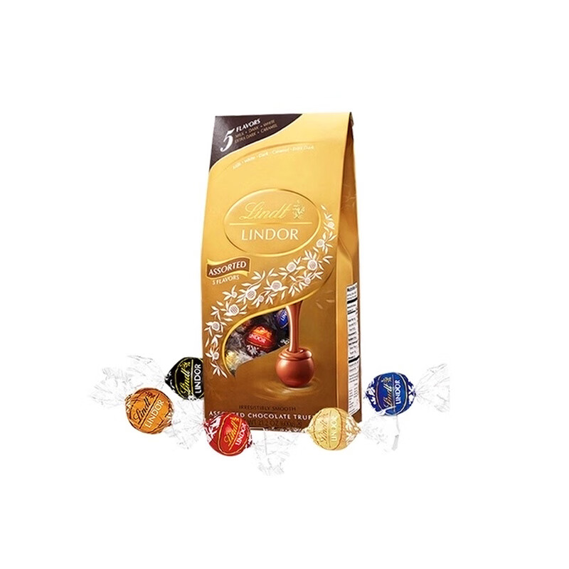 瑞士莲（lindt）意大利原装进口软心精选巧克力制品600g