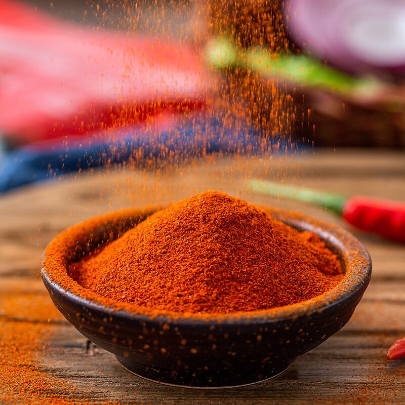 0脂肪辣椒酱 低脂肪甜辣酱香辣酱下饭拌面拌饭酱250g 辣椒面 500g