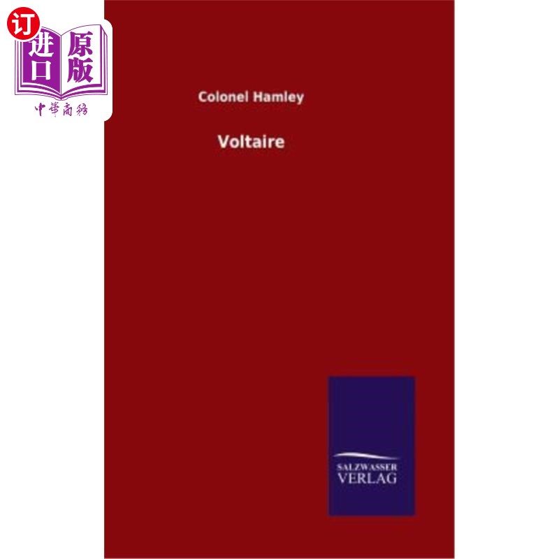 海外直订voltaire 伏尔泰
