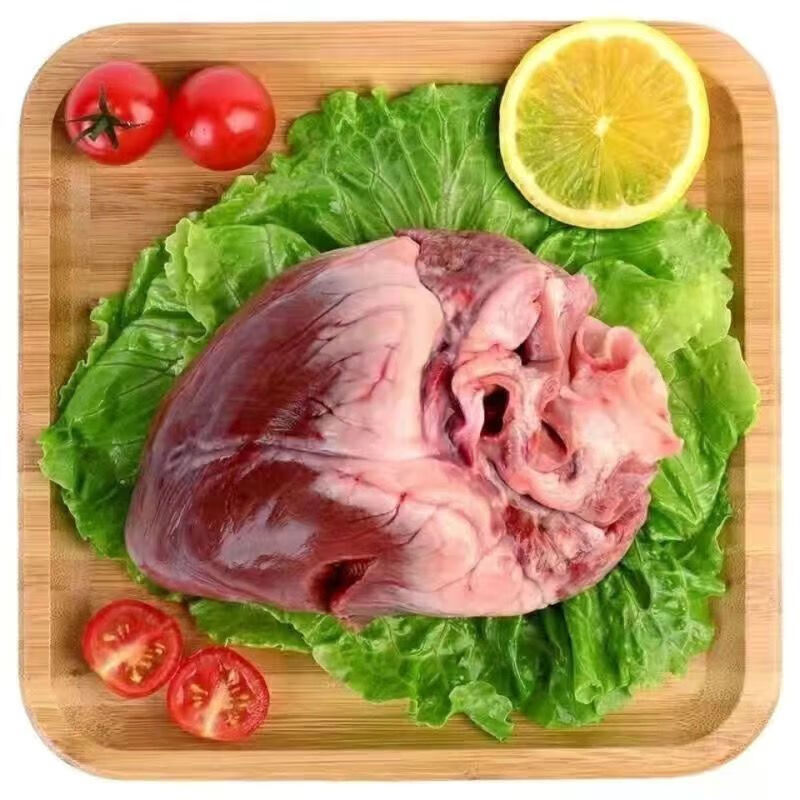 湘明有絮新鲜黑土猪心整只土猪心国产猪肉鲜冻猪下水农村散养生猪心脏