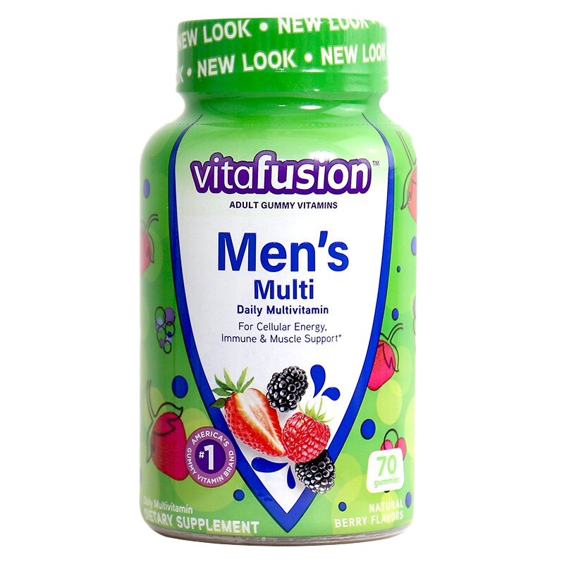 vitafusion 男士复合维生素软糖 70粒