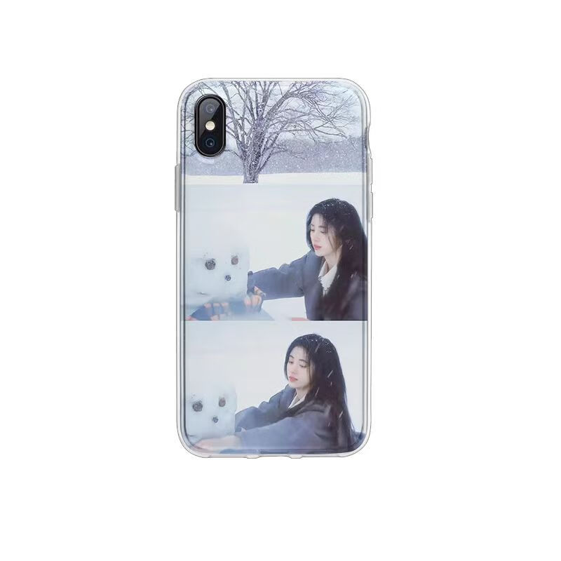 雪天唯美鞠婧祎手机壳适用于苹果14nova7oppoa969vivo一加三星等 主图
