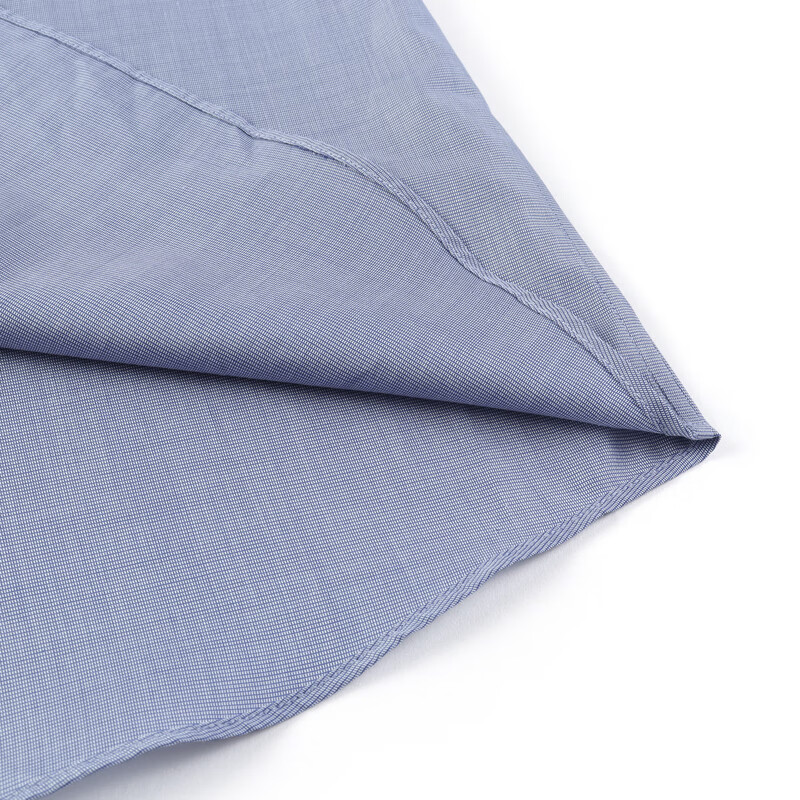 MAYOR男装进口面料高支全棉经典绅士透气长袖衬衫 MLCA19771HQT-1蓝色 175/92A