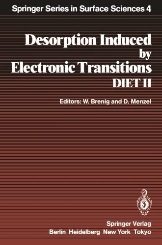 预订 desorption induced by electronic transitions diet ii
