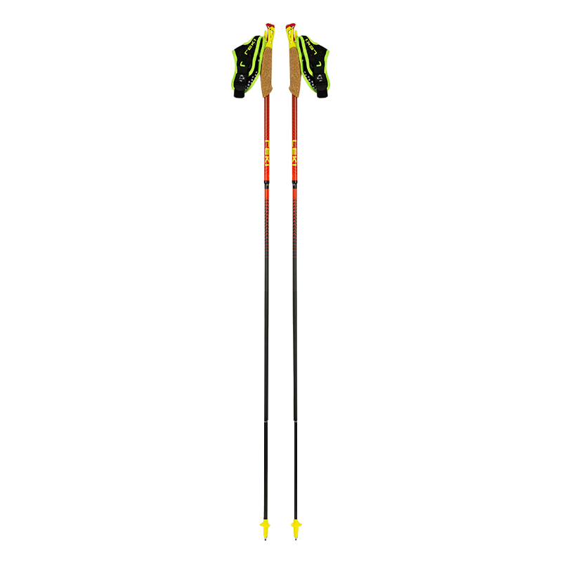 LEKI越野杖冠軍戶外徒步登山杖內(nèi)鎖碳纖維折疊Z杖 一對(duì) 115cm（一對(duì)）