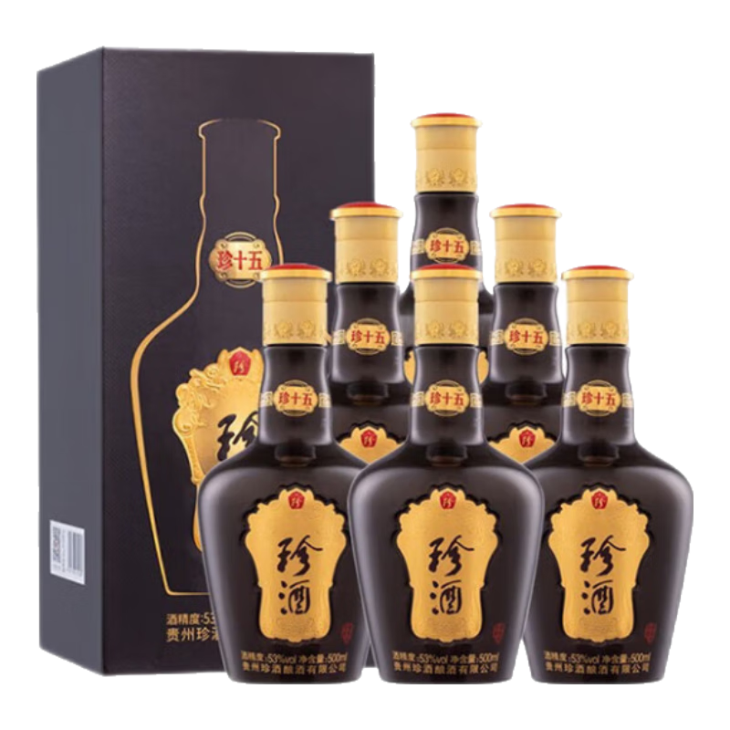 ZHENJIU/��� ��ʮ�� 53�� ������ 500ml 6ƿ 1688Ԫ