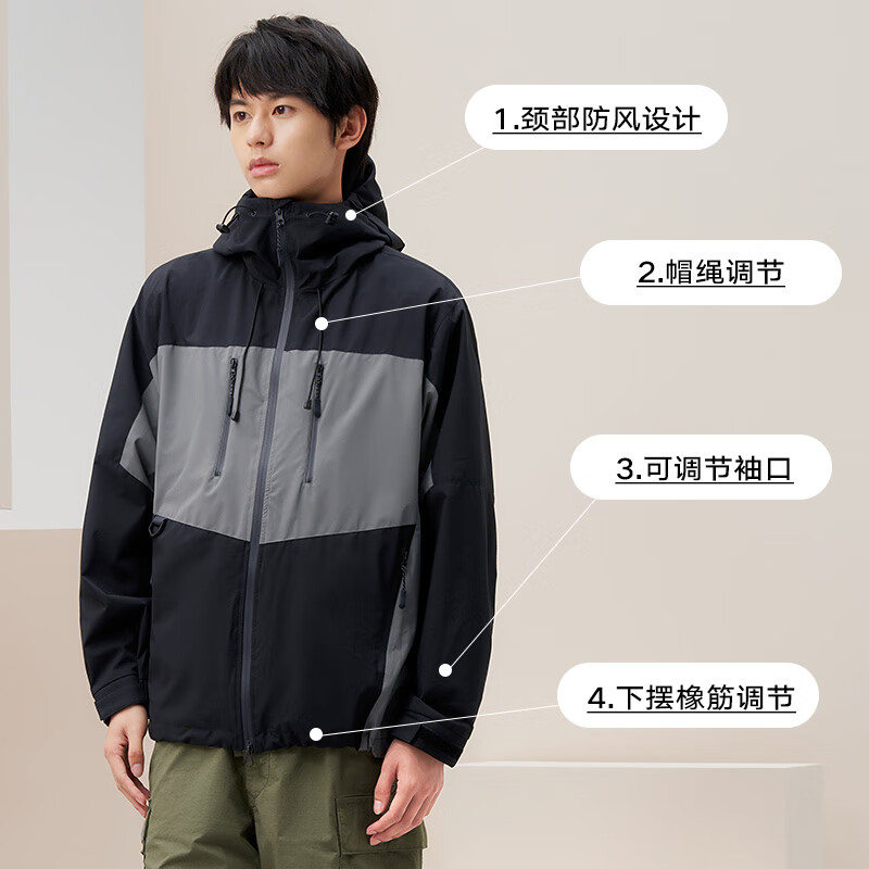 gxgjeans ��װ�п� 2024���������˶���ײɫ��ñ���� ��ɫ  234Ԫ(����ȯ)