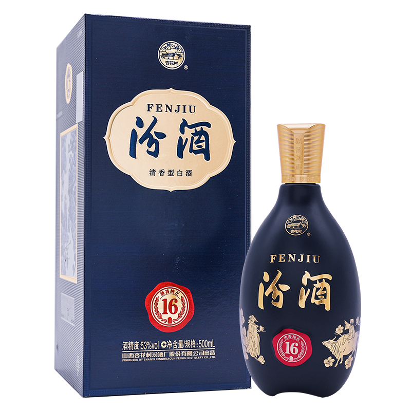 汾酒价格走势及评测分析-匠心16送礼清香型白酒推荐
