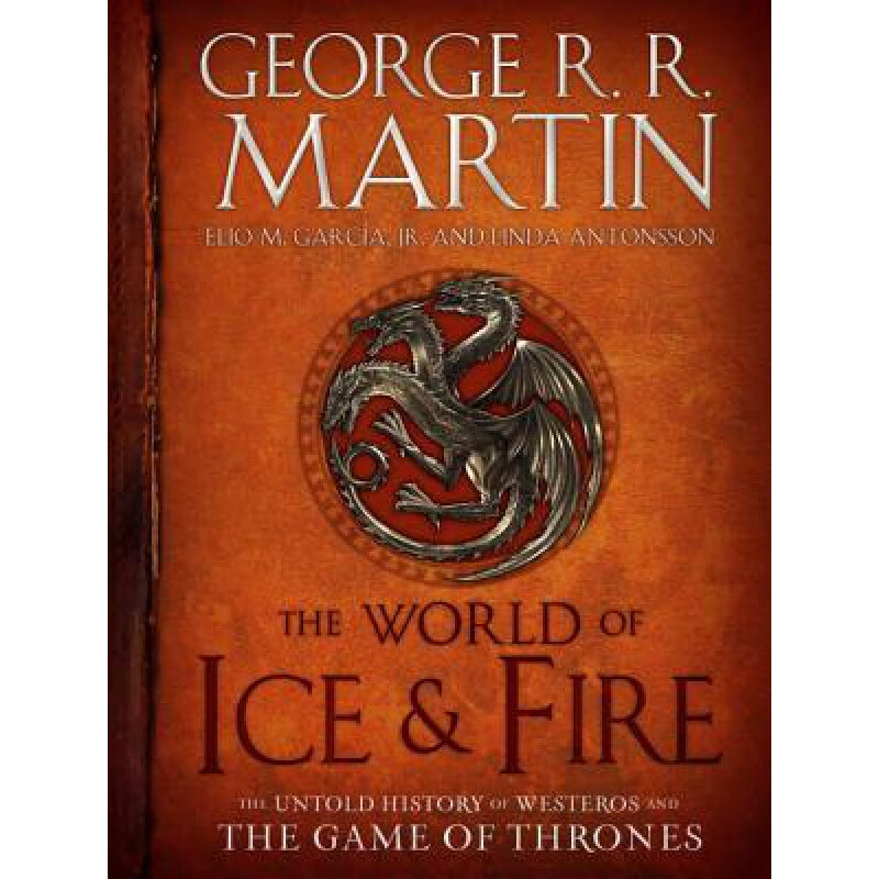 预售英文原版 冰与火之歌的世界 The World of Ice and Fire 官方设定集彩