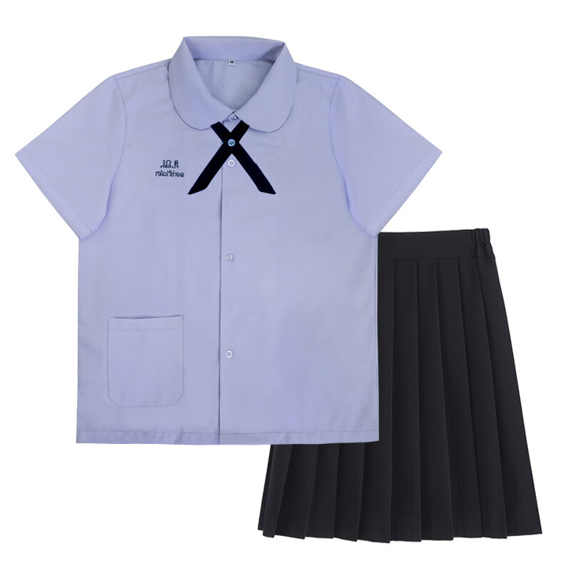 拉曼咔泰国校服娜诺泰式禁忌女孩jk衬衫制服日系高中学生毕业季班服套装 女泰国衬衫短袖+黑松紧腰短裙+5 XL/60kg怎么样,好用不?