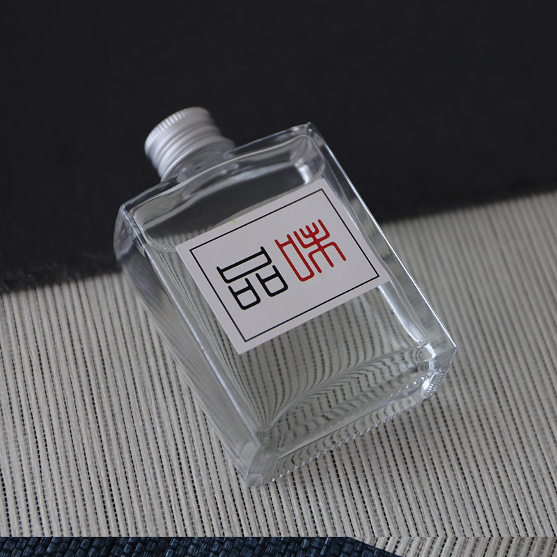 50ml分装 迷你小酒瓶 玻璃白酒瓶 可随身携带 01号(10只装)