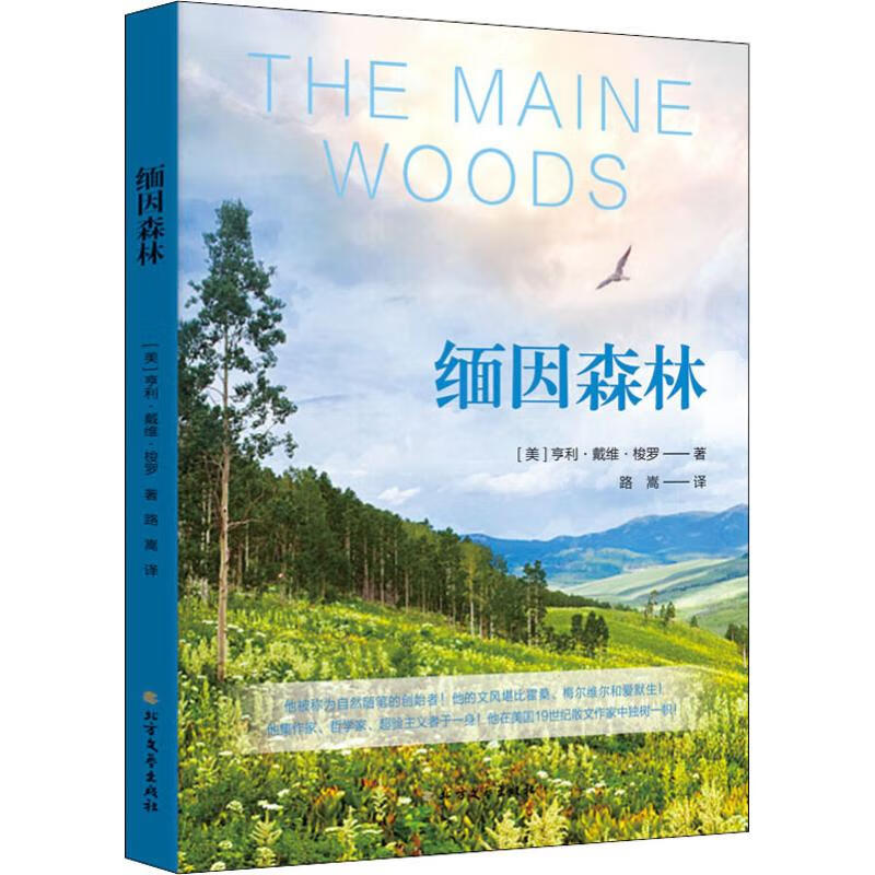 缅因森林 (美)亨利·戴维·梭罗(Henry David Thoreau) 路嵩 译 书籍