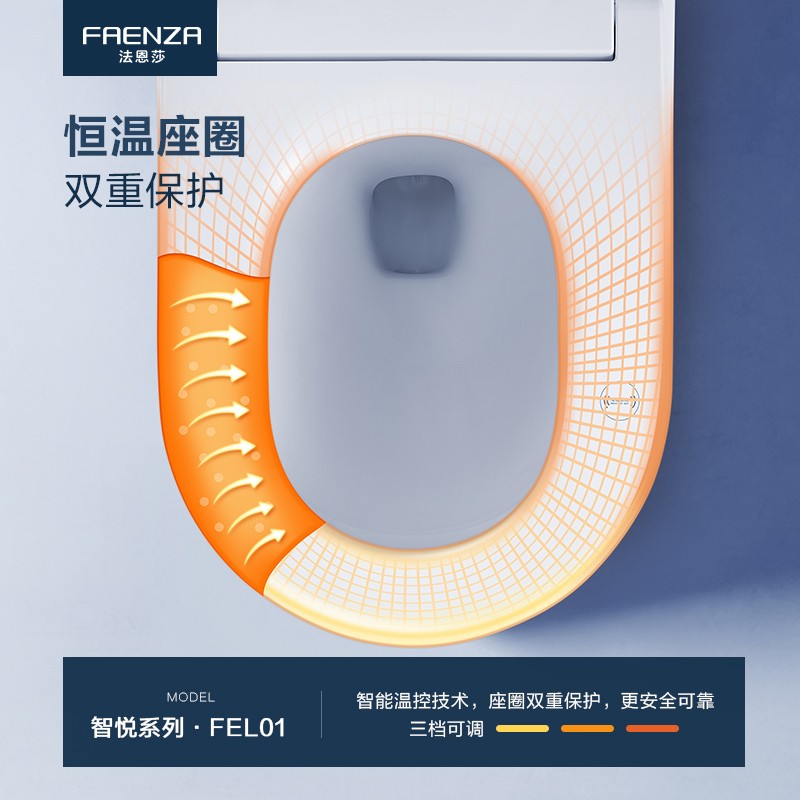 法恩莎FEL01智能马桶怎么样?直击体验感受