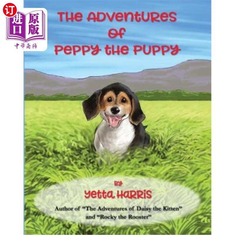 海外直订the adventures of peppy the puppy 小狗佩皮的冒险