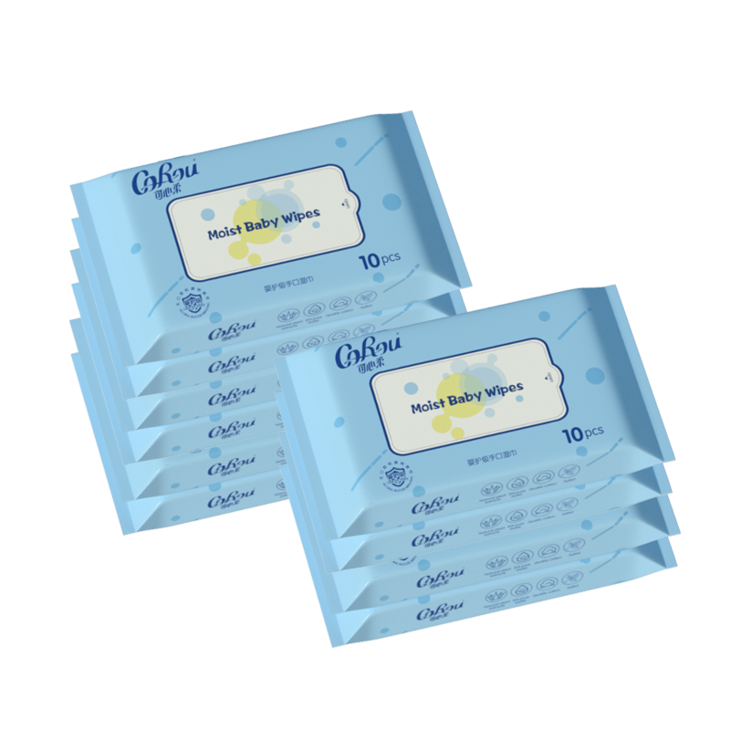 �����ᣨCOROU��Ӥ�����ֿ�ʪ��Ӥ����ͯ�ֿ�ƨר�ñ�Я����10��10��