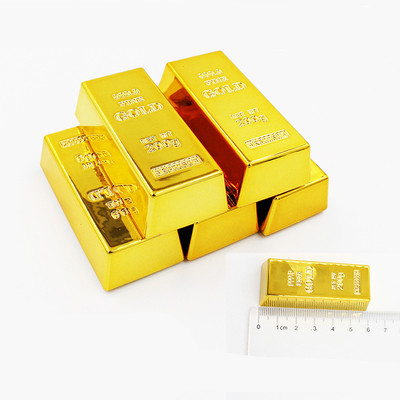 姬幻道具金条摆件奖励道具金砖道具塑料仿真金币金砖假黄金条模型摆件