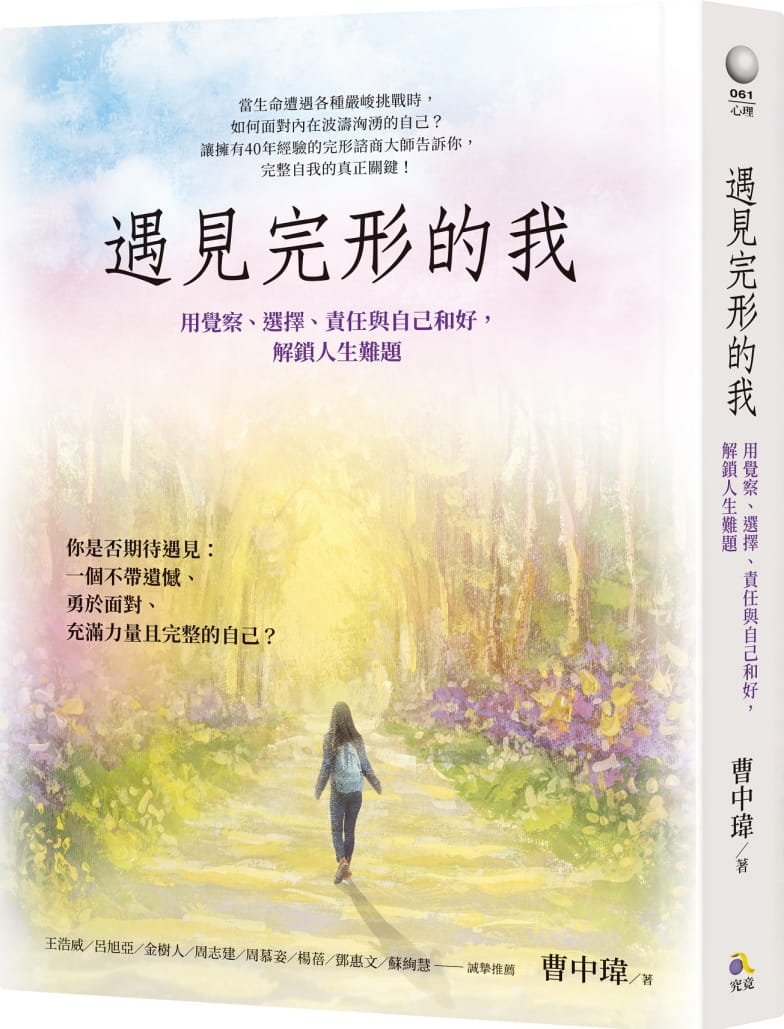 预售 遇见完形的我：用觉察、选择、责任与自己和好，解锁人生难题 台版原版 曹中玮 究竟出版