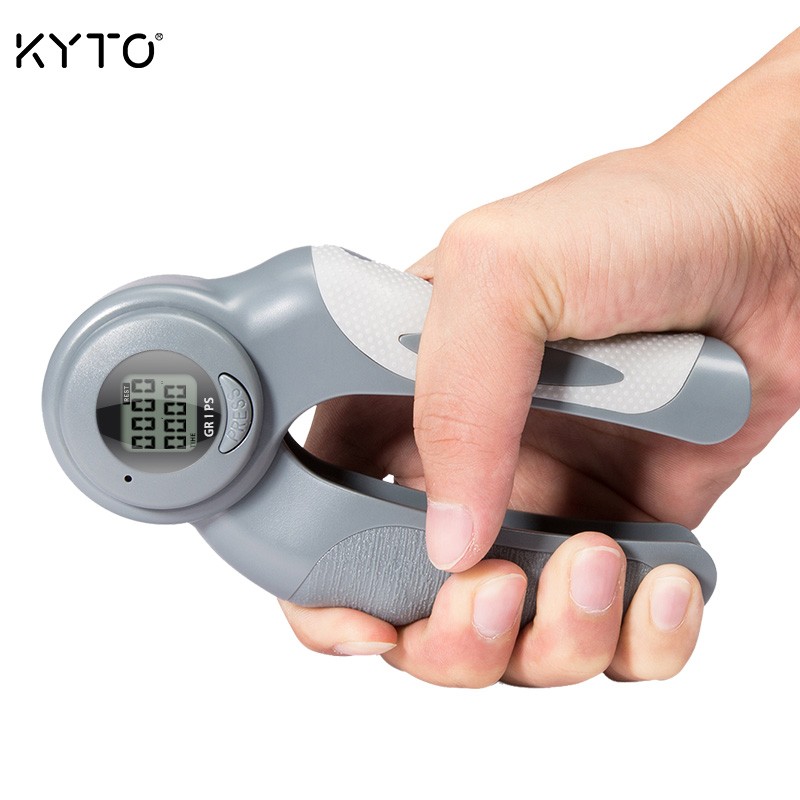 握力器KYTO握力器练手力计数计时到底要怎么选择,使用感受？
