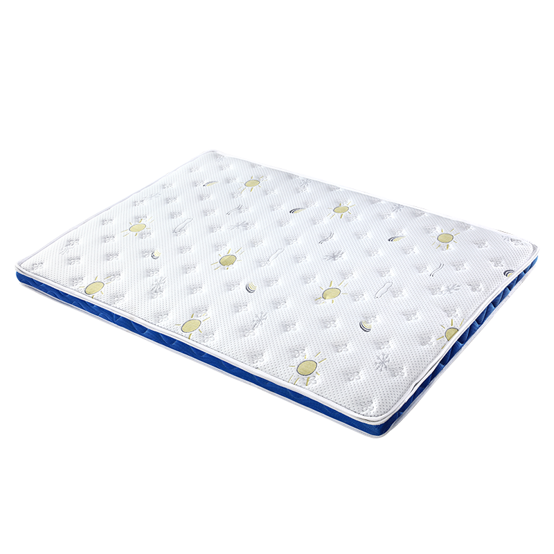 森林雅苑 孩童乳胶椰棕床垫护脊青少年硬棕垫 可定制折叠异形榻榻米床垫 棕榈垫定做 12CM软硬适中款 1.35*2米