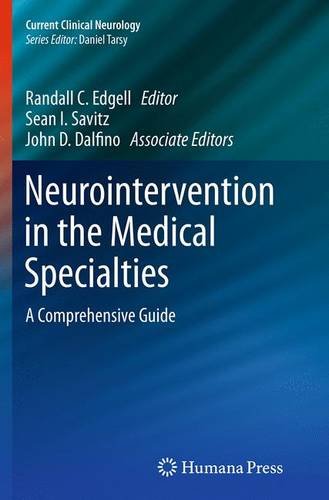 预订 neurointervention in the medical specialties