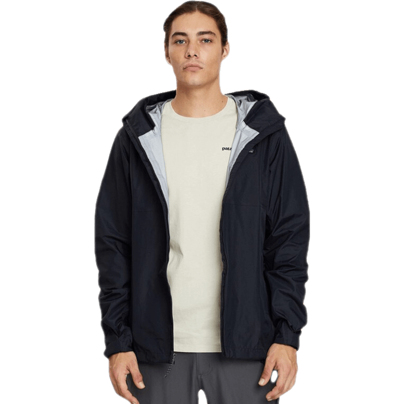 巴塔哥尼亚（Patagonia）【断码清货JD物流】男士防水潮流冲锋衣 Torrentshell3L 85241 黑色 XXL