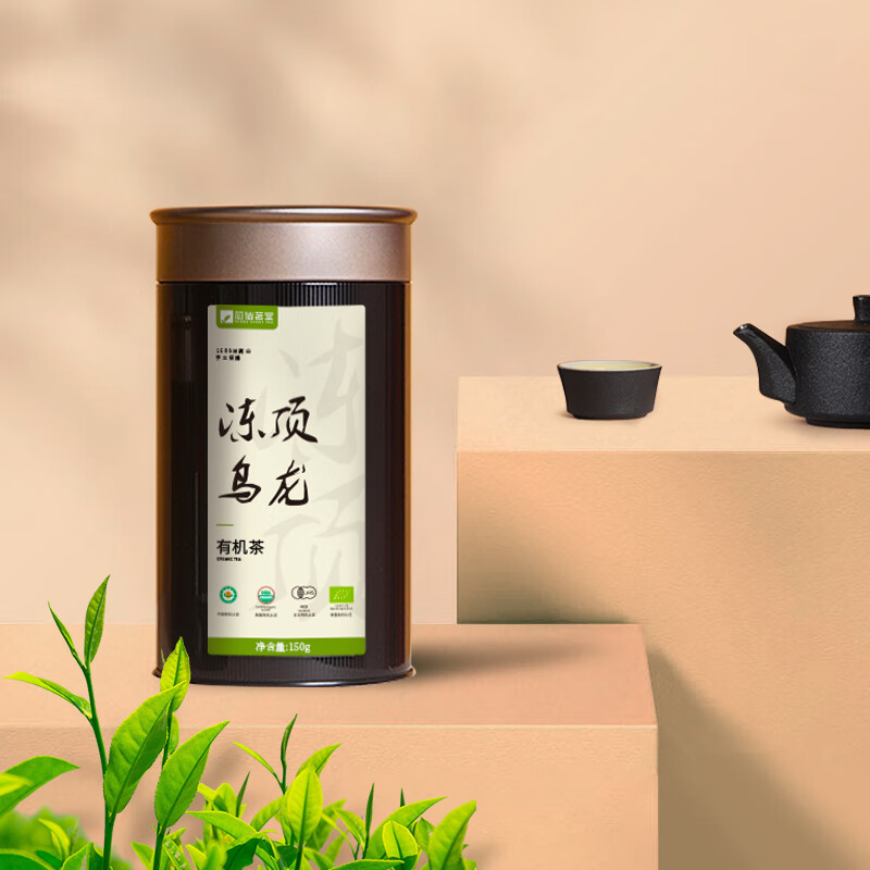 芯仙茗堂 有机冻顶乌龙150g罐装