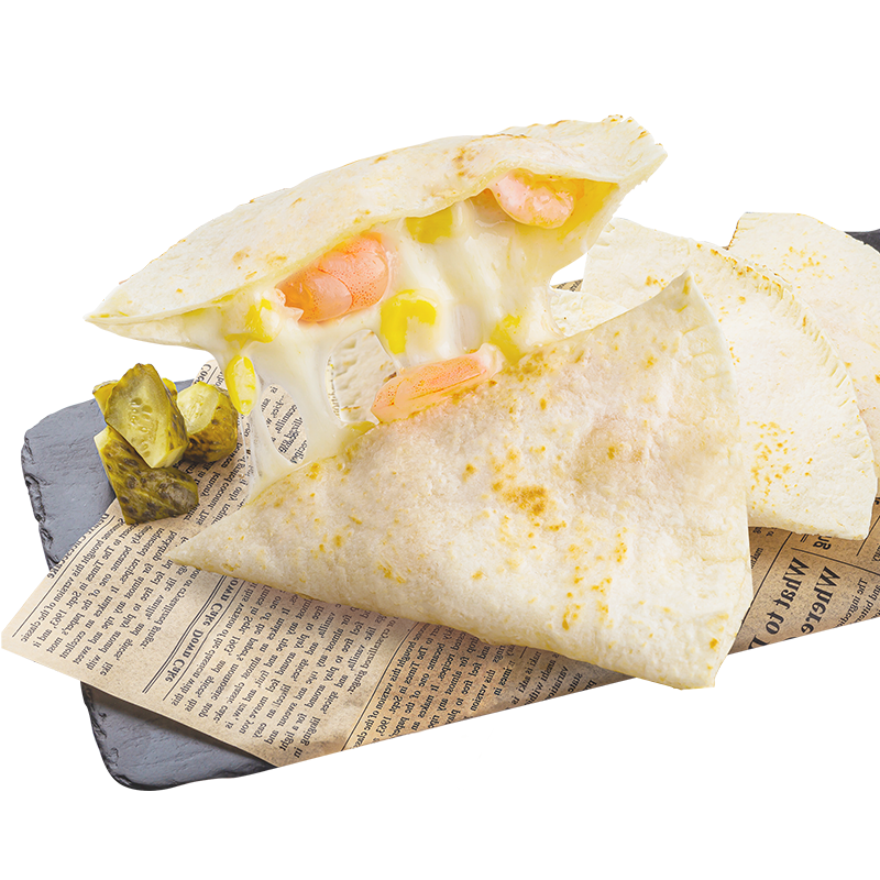 口感鲜美,价值超高的虾仁塔可饼