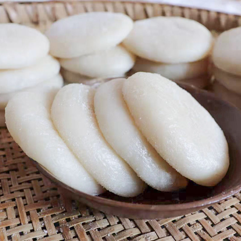 贵州特产纯糯米糍粑年糕糯米粑粑 农家自制驴打滚糕点 原味 1斤