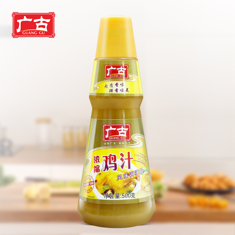 广古浓缩鸡汁1000g风味调味汁火锅高汤炒菜煲汤提鲜 1000g/瓶