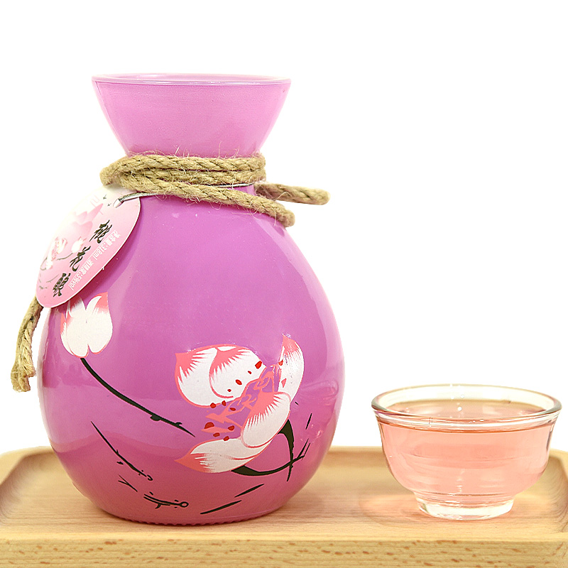 桃花酿 青梅酒 花果酒 果滋美 5度桃花醉女士酒 桃花味【318ml*1瓶】